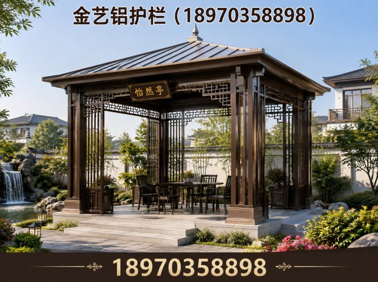 德兴市铝艺楼梯扶手展示图